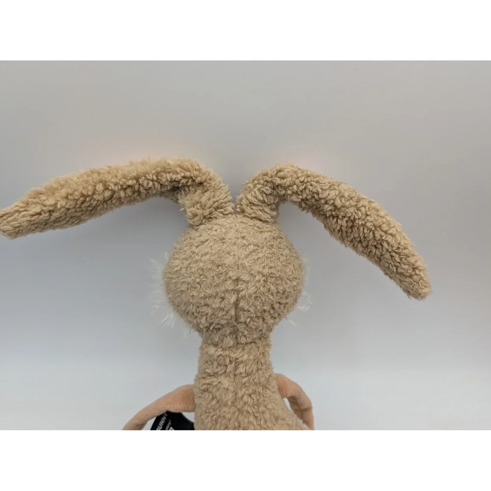 Sigikid Beasts Town Lazy Bunny Plush Tan Rabbit Long Ears 15 Inch Stuffed Animal